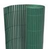 Double-Sided Garden Fence 110x300 cm - Green | HipoMarket