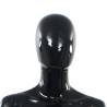 Full Body Female Mannequin Glossy Black - 175 cm | Hipomarket