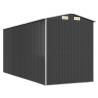 Garden Shed Anthracite 192x440 cm - Durable Steel Storage