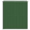 Garden Shed Green 192x191x223 cm - Galvanised Steel Storage