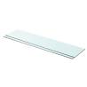 Shelves 2 pcs Panel Glass Clear 90x20 cm Size 90 x 20 cm Quantity in Package 2 Number of Pieces 1 