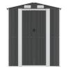 Garden Shed Anthracite 192x274 cm - Durable Galvanised Steel