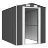 Garden Shed Anthracite 192x274 cm - Durable Galvanised Steel