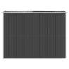 Garden Shed Anthracite 192x274 cm - Durable Galvanised Steel