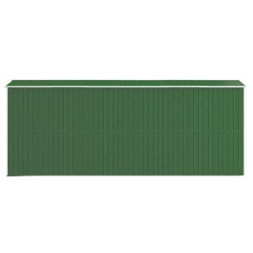 Garden Shed Green 192x523 cm | Durable Storage Solution