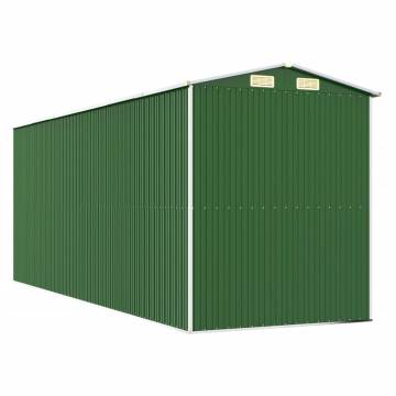 Garden Shed Green 192x523 cm | Durable Storage Solution