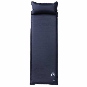 Self Inflating Camping Mattress with Pillow - Grey