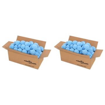 Anti Bacteria Pool Filter Balls - 1400g Polyethylene | HipoMarket