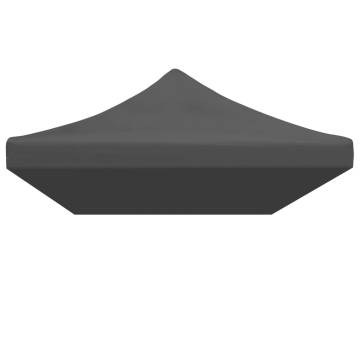 Party Tent Roof 3x6 m Anthracite - Durable & Weather Resistant