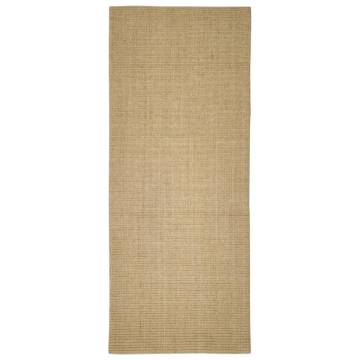 Durable Sisal Rug for Cats - 80x200 cm | Hipomarket UK