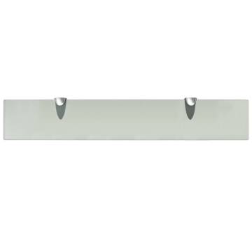 Stylish Floating Shelf Glass 60x10 cm - Functional Decor