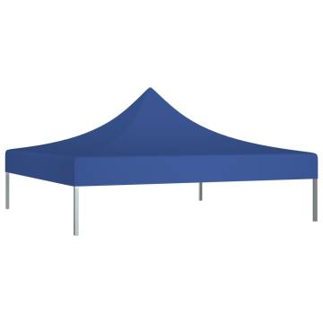 Party Tent Roof 2x2 m Blue - Durable & Weather-Resistant