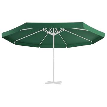 Replacement Outdoor Parasol Fabric - Green 500 cm | HipoMarket