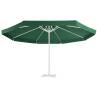 Replacement Outdoor Parasol Fabric - Green 500 cm | HipoMarket