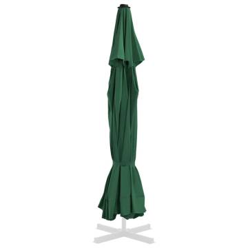 Replacement Outdoor Parasol Fabric - Green 500 cm | HipoMarket