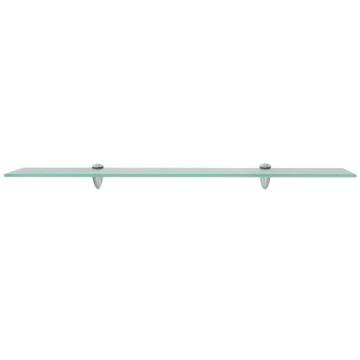 Stylish 80x10 cm Floating Glass Shelf - 8 mm Thickness