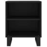 Elegant Black Bedside Cabinets - Set of 2 | Hipomarket