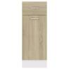 Drawer Bottom Cabinet in Sonoma Oak - 30x46x81.5 cm