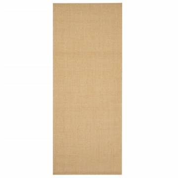 Natural Sisal Rug 80x200 cm - Durable & Eco-Friendly