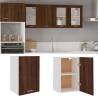 Hanging Cabinet Brown Oak 39.5x31x60 cm Engineered Wood Colour brown oak Quantity in Package 1 Model 1x hanging cabinet (1 door) 39.5 cm Number of 