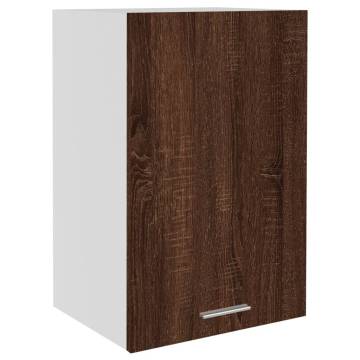 Hanging Cabinet Brown Oak 39.5x31x60 cm - Durable & Stylish