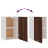 Hanging Cabinet Brown Oak 39.5x31x60 cm - Durable & Stylish