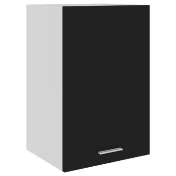 Hanging Cabinet Black 39.5x31x60 cm | Durable Storage Solution