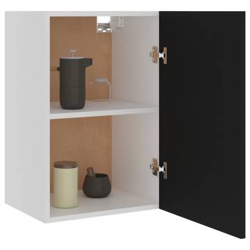 Hanging Cabinet Black 39.5x31x60 cm | Durable Storage Solution