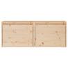 Wall Cabinets 2 pcs - Solid Pinewood | Hipomarket