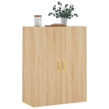 Wall Mounted Cabinet Sonoma Oak - Stylish Storage Solution