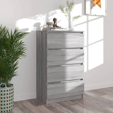 Grey Sonoma Sideboard - 60x35x98.5 cm | Hipo Market