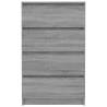 Grey Sonoma Sideboard - 60x35x98.5 cm | Hipo Market