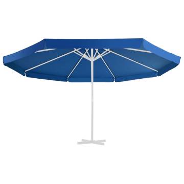 Replacement Fabric for Outdoor Parasol - Azure Blue 500 cm