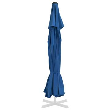 Replacement Fabric for Outdoor Parasol - Azure Blue 500 cm