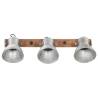 Industrial Wall Lamp Silver 65x25 cm E27 | Hipomarket