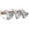 Industrial Wall Lamp Silver 65x25 cm E27 | Hipomarket