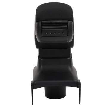 Car Armrest Black 15x35x(30-47) cm - Durable Storage Solution