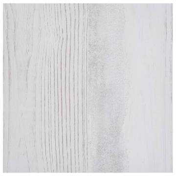 Self-Adhesive PVC Flooring Planks - Light Grey, 55 pcs