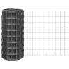 Euro Fence Steel 25x0.8 m Grey Colour grey Quantity in Package 1 Length 25 m Height 0.8 m 