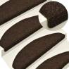 Self-adhesive Stair Mats 10 pcs Brown 65x21x4 cm Needle Punch Colour brown Size 65 x 21 x 4 cm Quantity in Package 10 