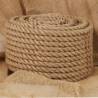 Jute Rope 25 m Long 20 mm Thick Quantity in Package 1 Length 25 m Diameter 20 mm 