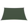 Sunshade Sail 160g/m² Dark Green 4x4m - HDPE Outdoor Protection