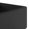 Luxury Matt Black Ceramic Basin - 41x41 cm | Hipomarket