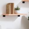 Wall Shelf 40x20x2 cm Untreated Solid Wood Oak Colour natural Size 40 x 20 x 2 cm Quantity in Package 1 Number of Pieces 