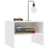 Elegant White Bedside Cabinet - 40x30x30 cm | HipoMarket