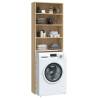 Washing Machine Cabinet Sonoma Oak - Stylish & Spacious Design