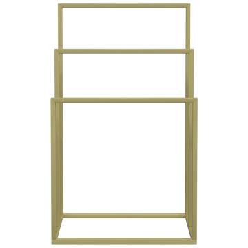 Freestanding Towel Rack Gold - Stylish Bathroom Storage