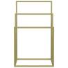 Freestanding Towel Rack Gold - Stylish Bathroom Storage