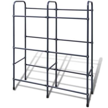 Steel Shelf for 6 Crates - Space-Saving Solution