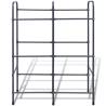 Steel Shelf for 6 Crates - Space-Saving Solution